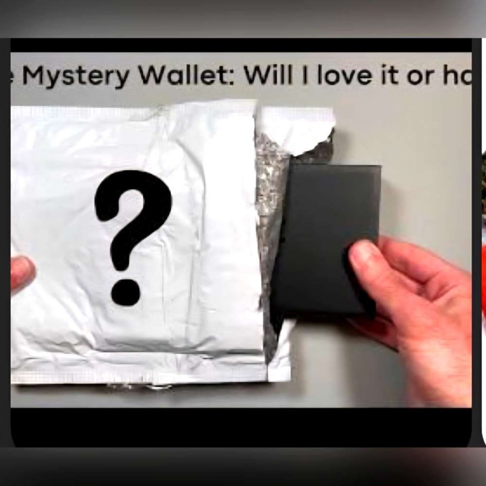 4 Used Mystery Wallets